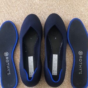 Rothys euc navy flats 8